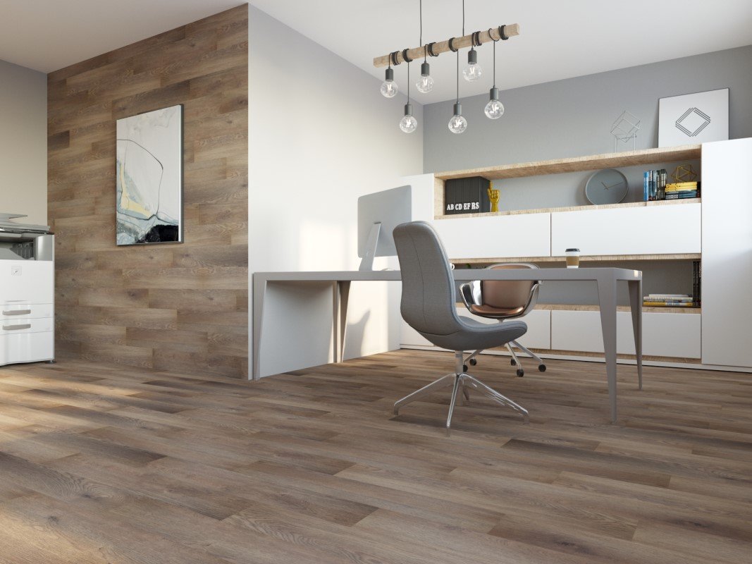 Замковая ПВХ плитка "Art Tile" Дуб Террас (920*150*4 мм) — купить в Тюмени