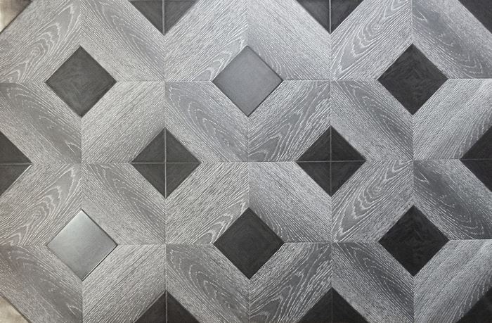 Ламинат "Profield" Parkett Барокко серебристый (1200*400*8) — купить в Тюмени