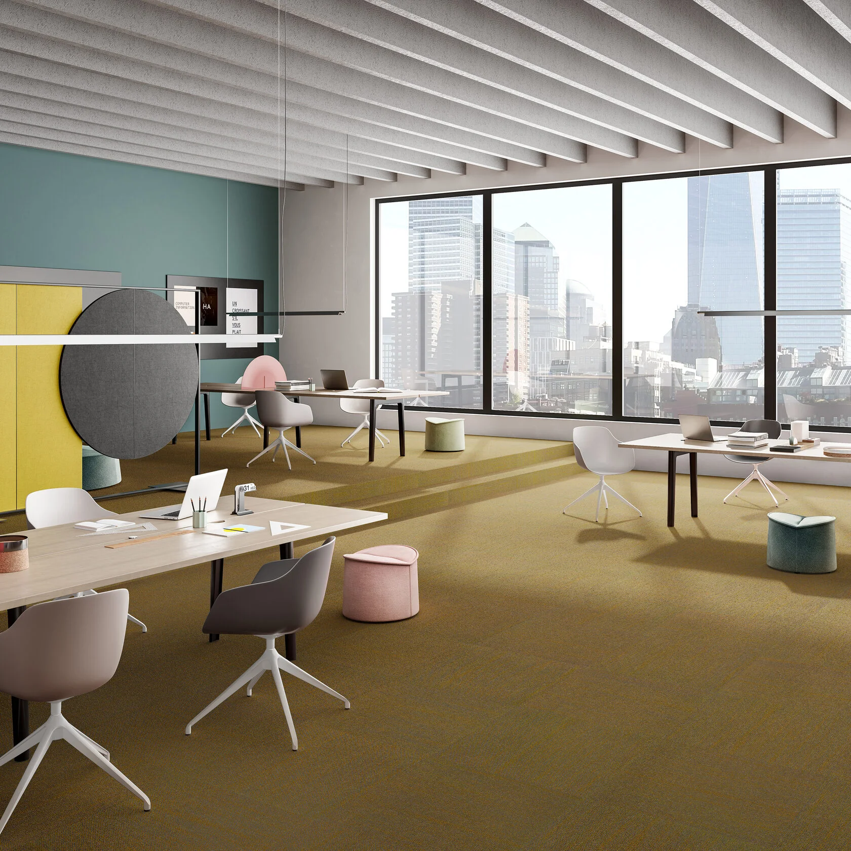 Ковровая плитка Marvel Tile 97 (500*500*6 мм) — купить в Тюмени