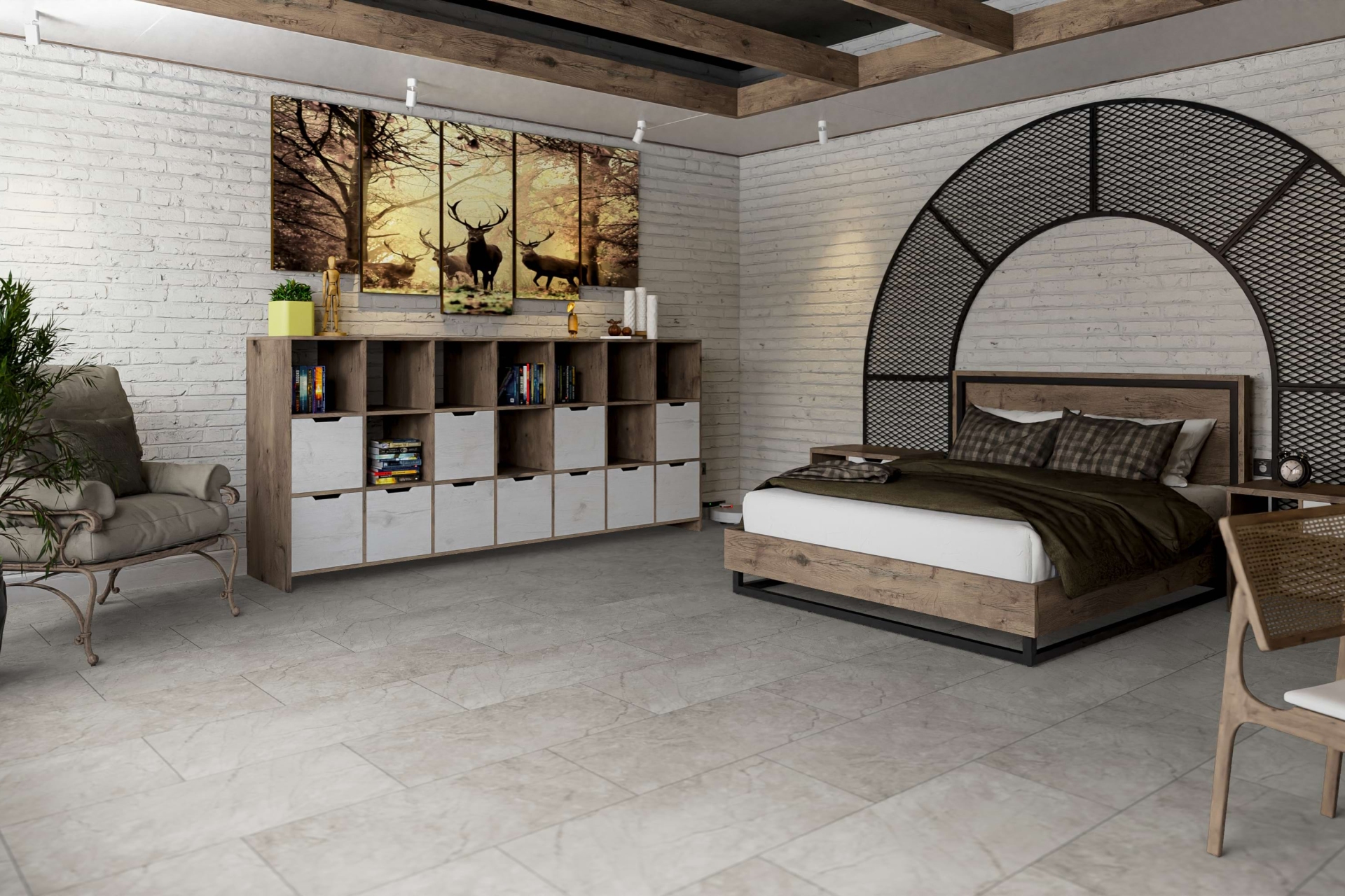 Усовершенствованная кварц-виниловая плитка «Damy Floor» Пик Лайла (912,4*455,2*2,5 мм) — купить в Тюмени