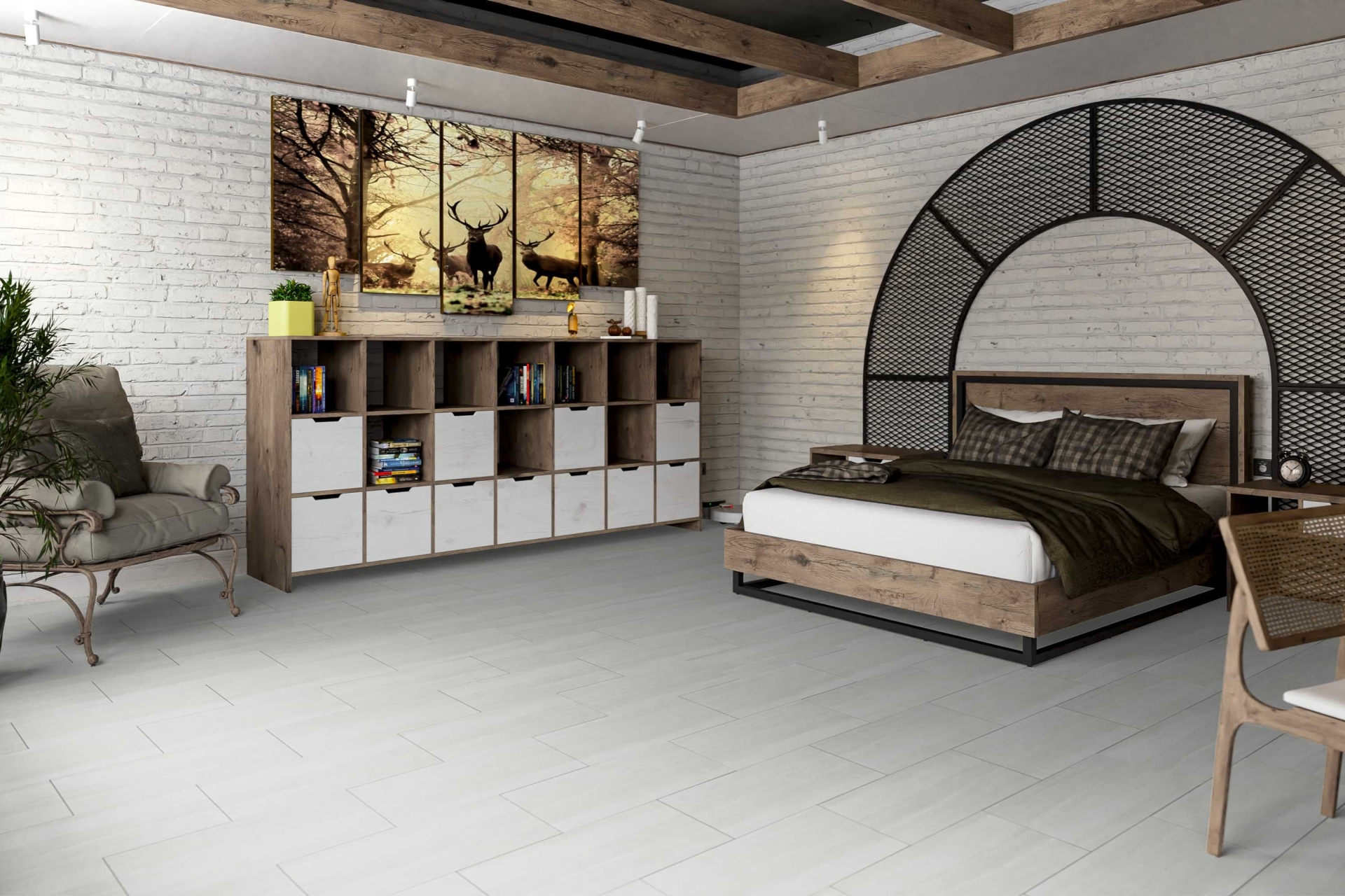 SPC плитка «Damy Floor» Кайлас (610*305*5 мм) — купить в Тюмени