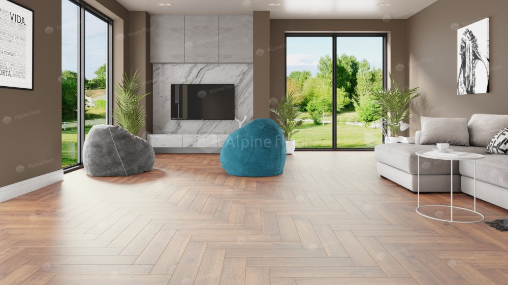 ABA Ламинат "Alpine Floor" Дуб Royal ECO (600*125*8 мм) — купить в Тюмени