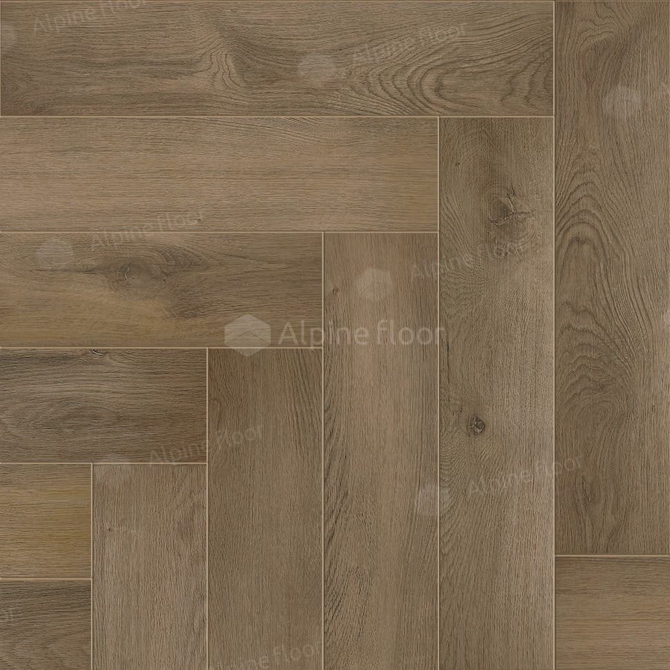 Виниловая плитка "Alpine Floor" Parquet LVT Дуб Насыщенный (590*118*2,5 мм) — купить в Тюмени