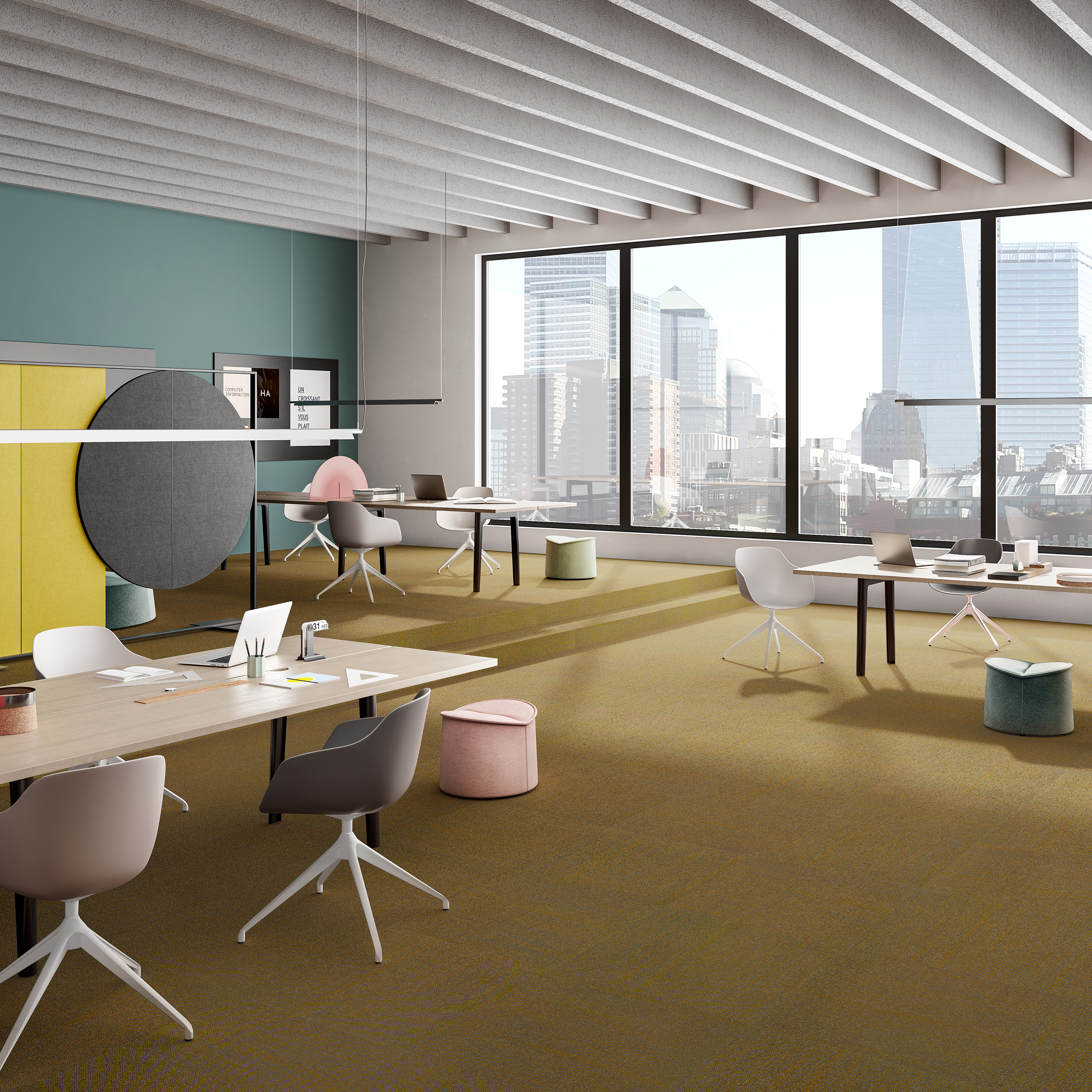 Ковровая плитка Marvel Tile 29 (500*500*6 мм) — купить в Тюмени