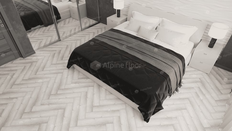 Виниловый ламинат "Alpine Floor" Parquet Light Дуб Альхена (600*125*4 мм) — купить в Тюмени