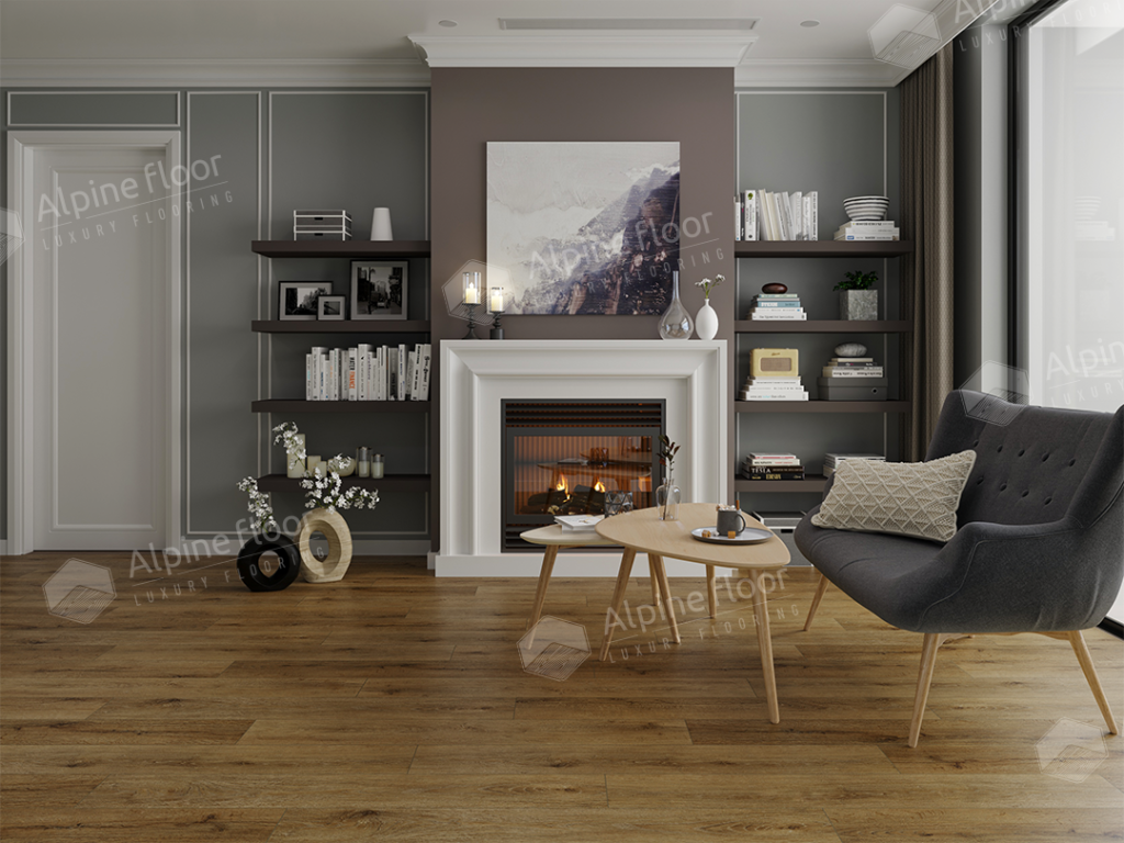 SPC ламинат "Alpine Floor" Энигма (1220*183*4 мм) — купить в Тюмени