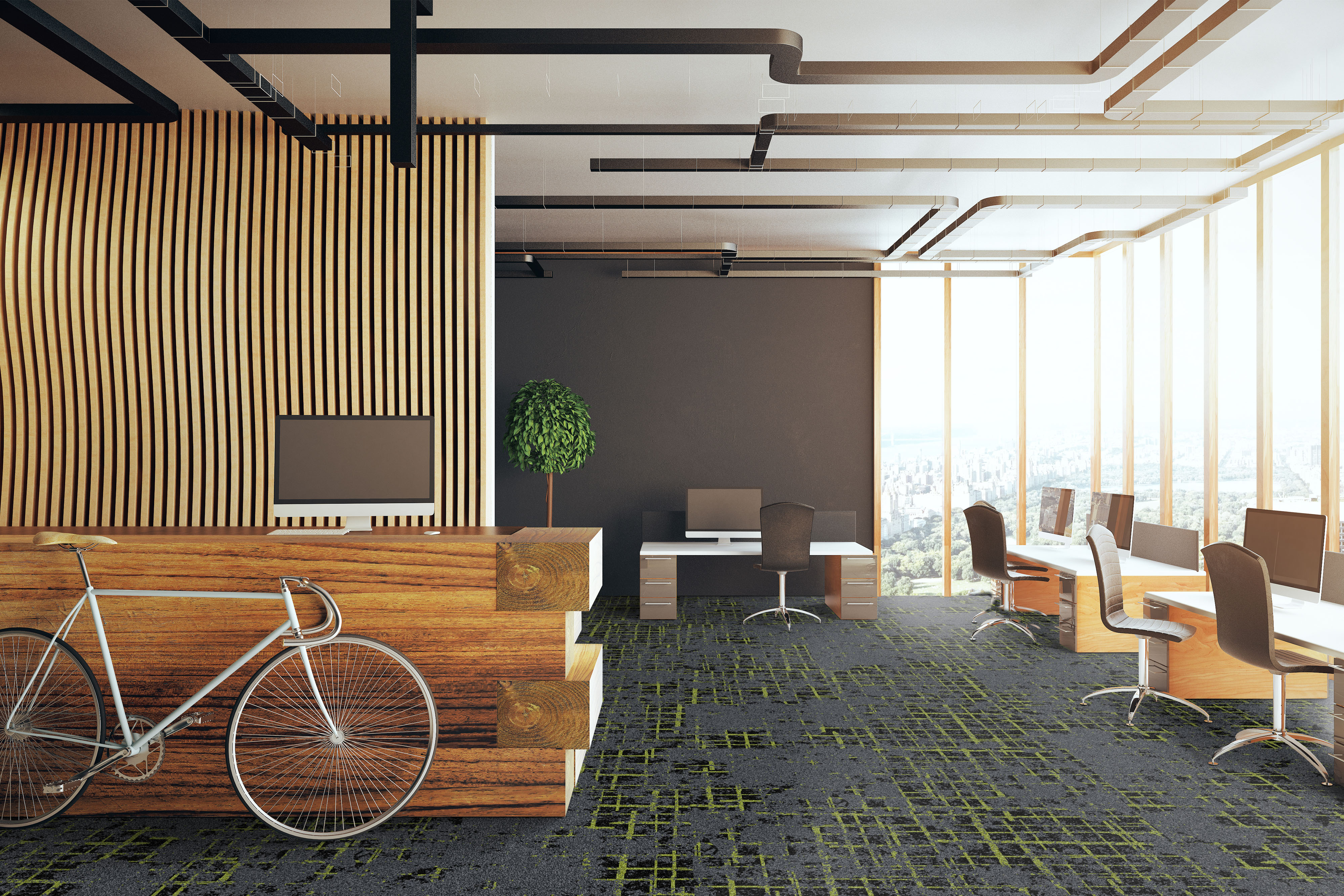 Ковровая плитка Macro Tile 92 (500*500*5 мм) — купить в Тюмени