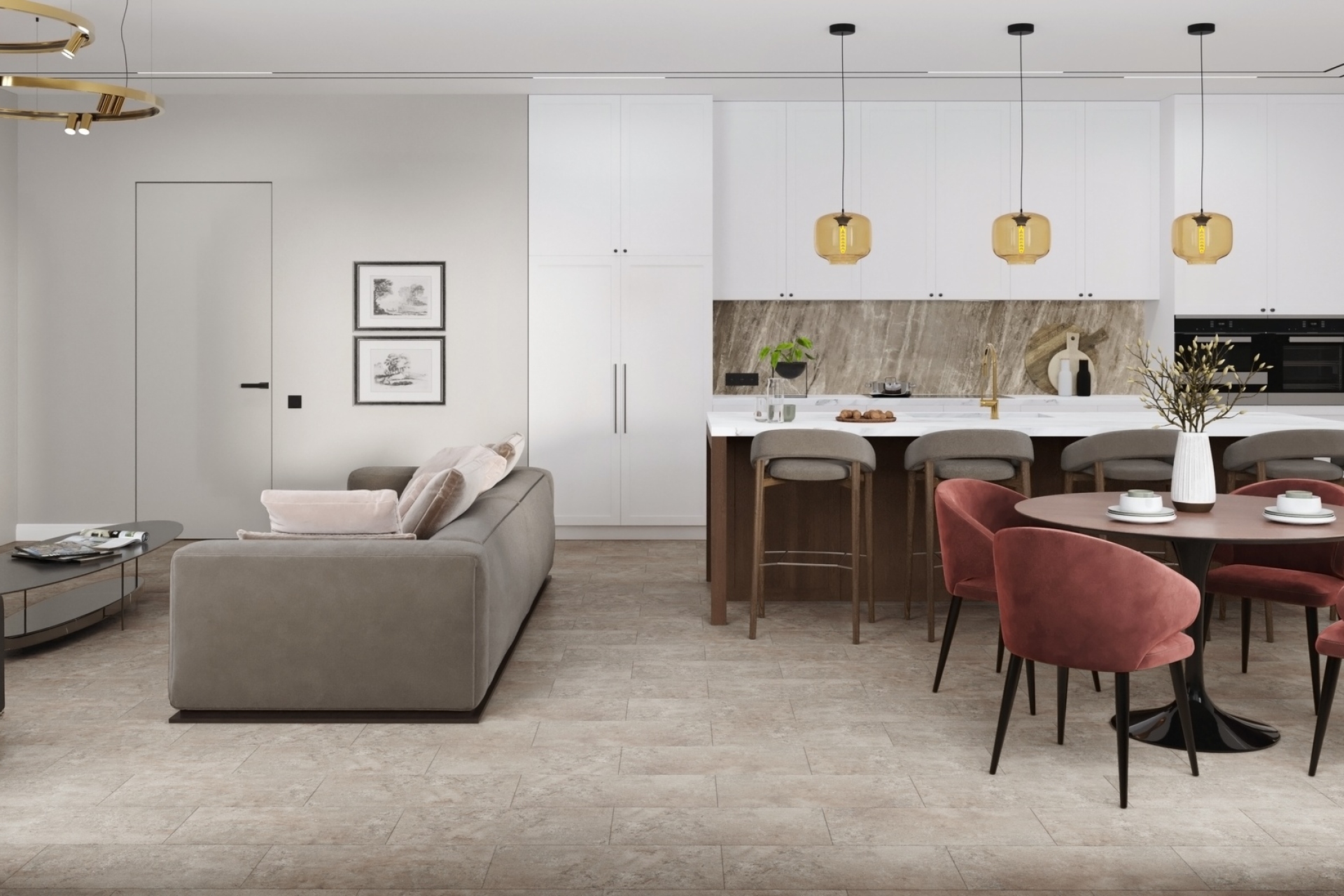 SPC плитка «Damy Floor» Эйгер (610*305*5 мм) — купить в Тюмени