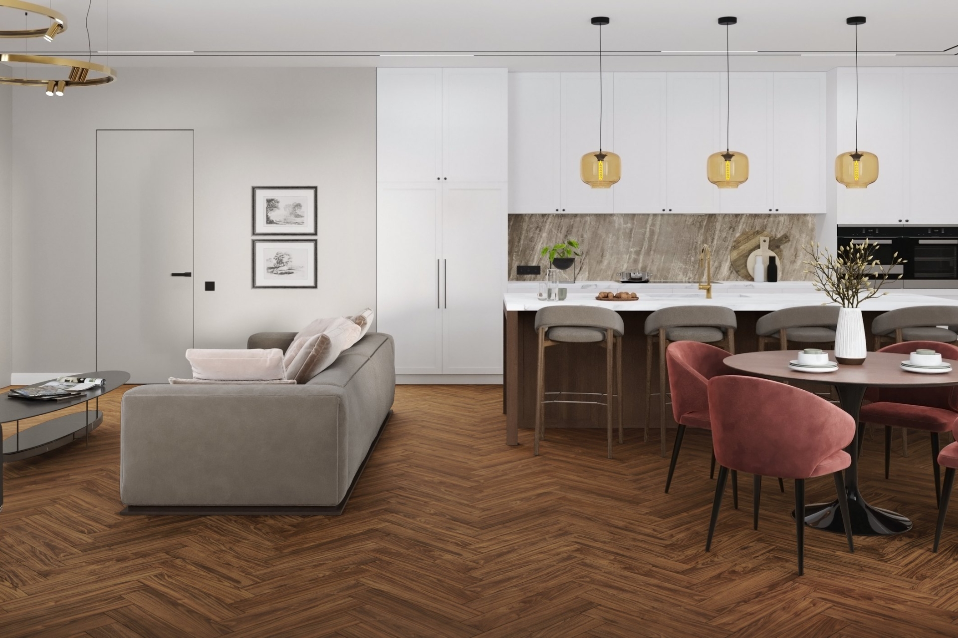 SPC ламинат «Damy Floor» Дерби (615*123*4 мм) — купить в Тюмени