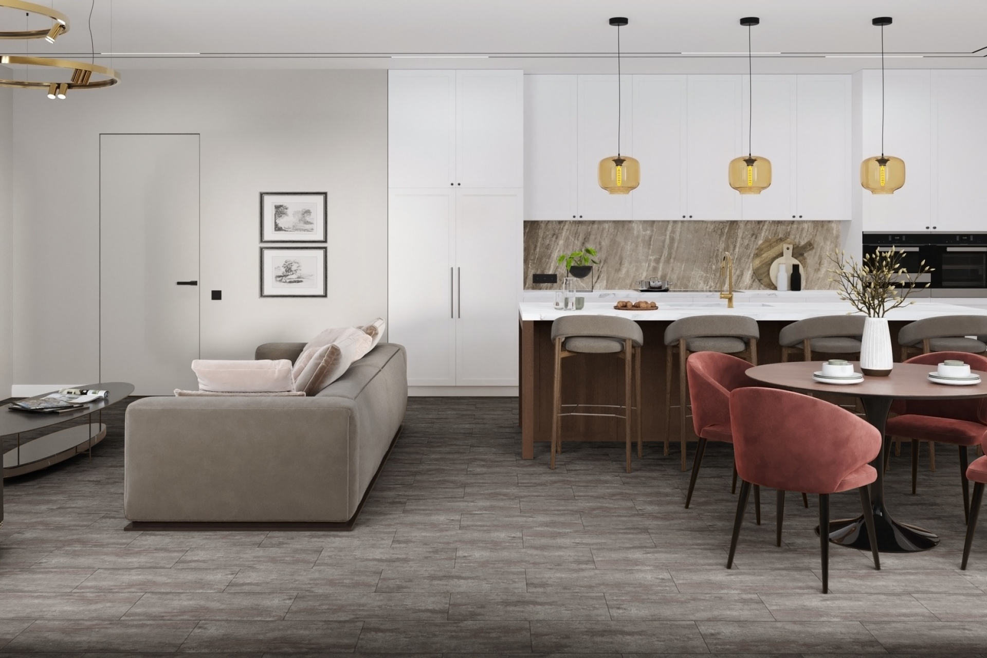 SPC плитка «Damy Floor» Арарат (610*305*5 мм) — купить в Тюмени