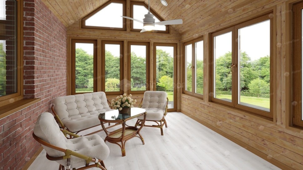 Виниловый ламинат "Alpine Floor" Classic Light MC Дуб Выбеленный (1220*183*3,5 мм) — купить в Тюмени