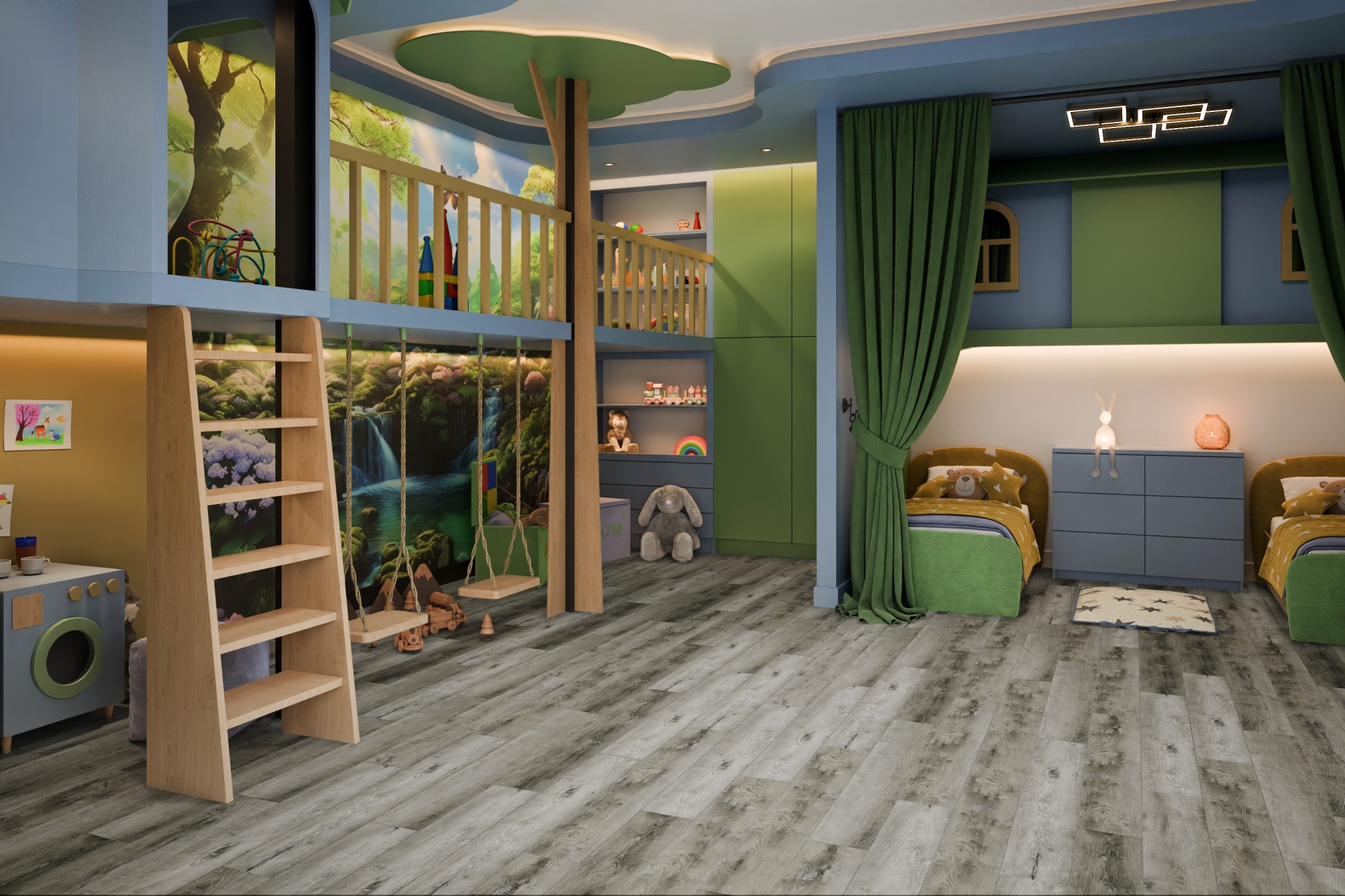 Усовершенствованная кварц-виниловая плитка «Damy Floor» Дуб Рустикальный Серый (1227*187*2,5 мм) — купить в Тюмени