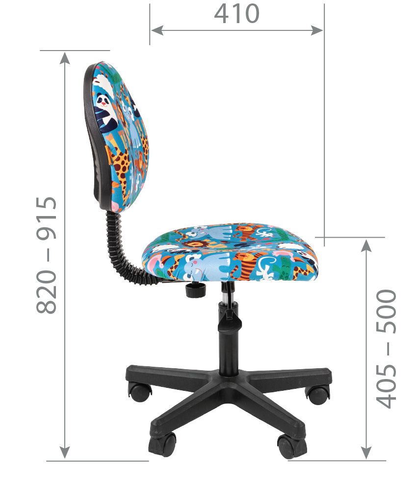 Изображение Кресло CHAIRMAN KIDS 104 BLACK Картинка Кресло CHAIRMAN KIDS 104 BLACK