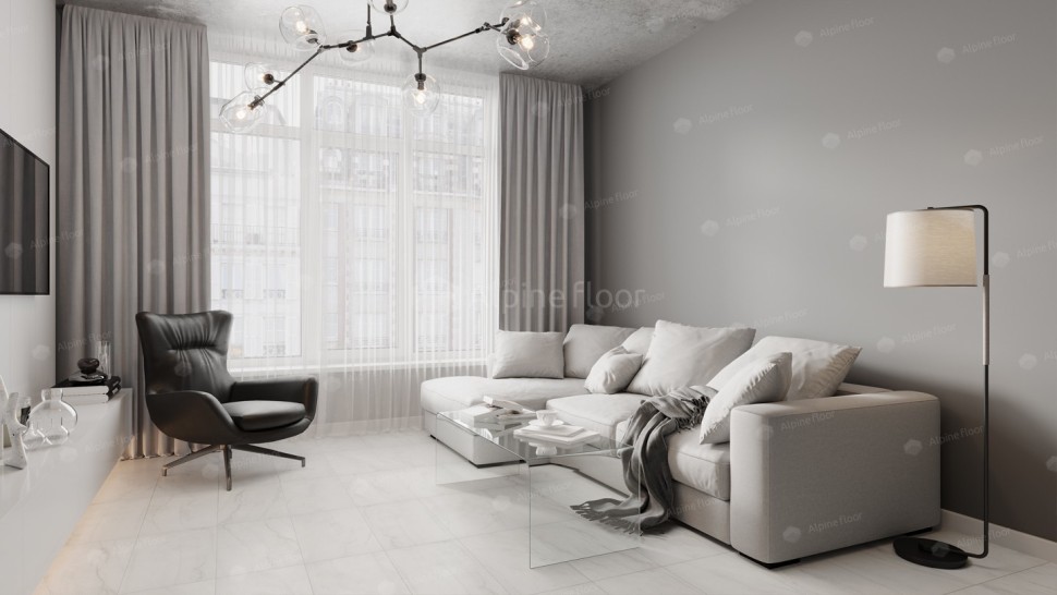 Виниловая плитка &quot;Alpine Floor&quot; Light Stone Брайс (608*303*2,5 мм) — купить в Тюмени