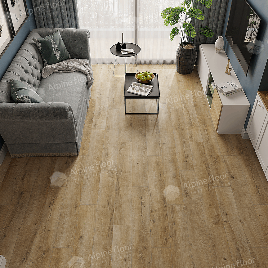 Ламинат "Alpine Floor" Дуб Бирмингем (1285*192*8 мм) — купить в Тюмени
