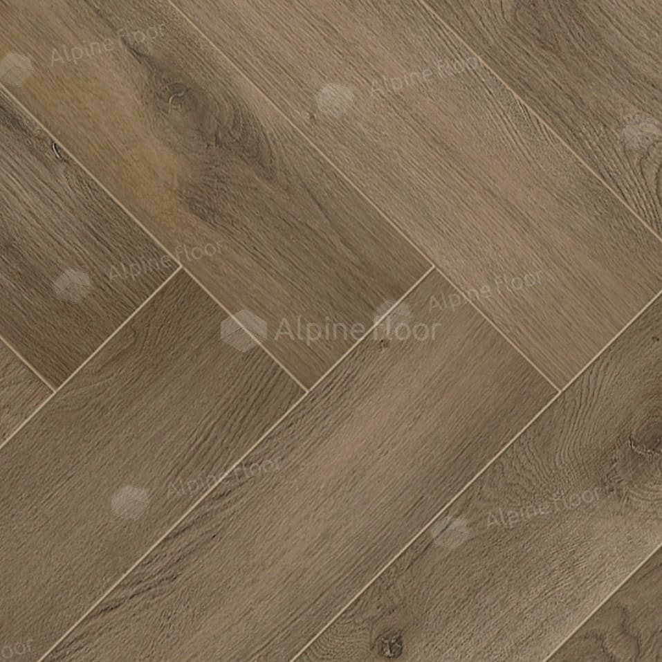 Ламинат "Alpine Floor" Herringbone Дуб Анжу (606*101*8 мм) — купить в Тюмени