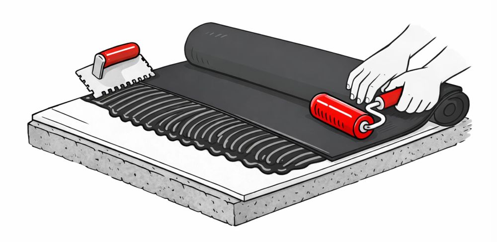 Как постелить линолеум своими руками?