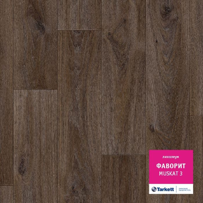 Линолеум бытовой "Tarkett" Фаворит Muskat 3 (4м) — купить в Тюмени