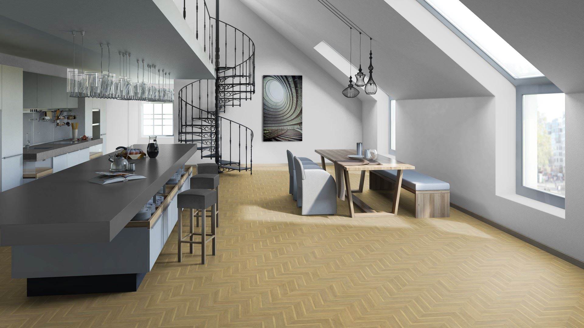 Линолеум полукоммерческий "Tarkett" Idylle Nova Cascad 2 (3,5м) — купить в Тюмени