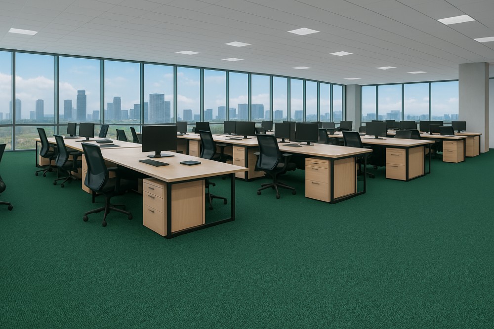 Ковролин Haima «Wilkins» Atom Green 12 (3,66 м) — купить в Тюмени