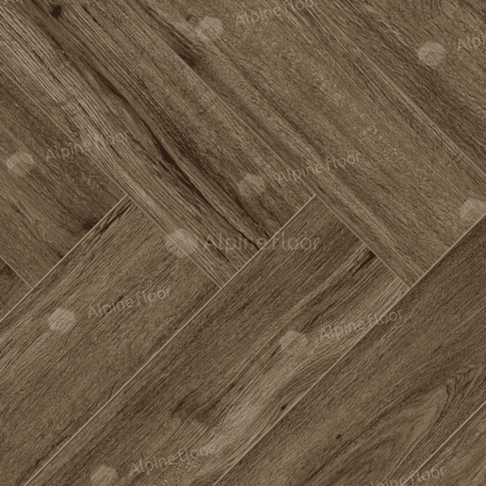 Ламинат "Alpine Floor" Herringbone 12 PRO Дуб Бордо (606*101*12 мм) — купить в Тюмени
