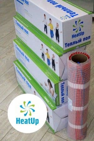 Нагревательный мат "HeatUp" 10,0 м2 — купить в Тюмени