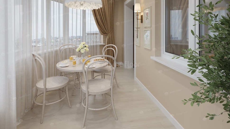 Виниловый ламинат "Alpine Floor" Grand Sequoia Гиперион (1220*183*4 мм) — купить в Тюмени