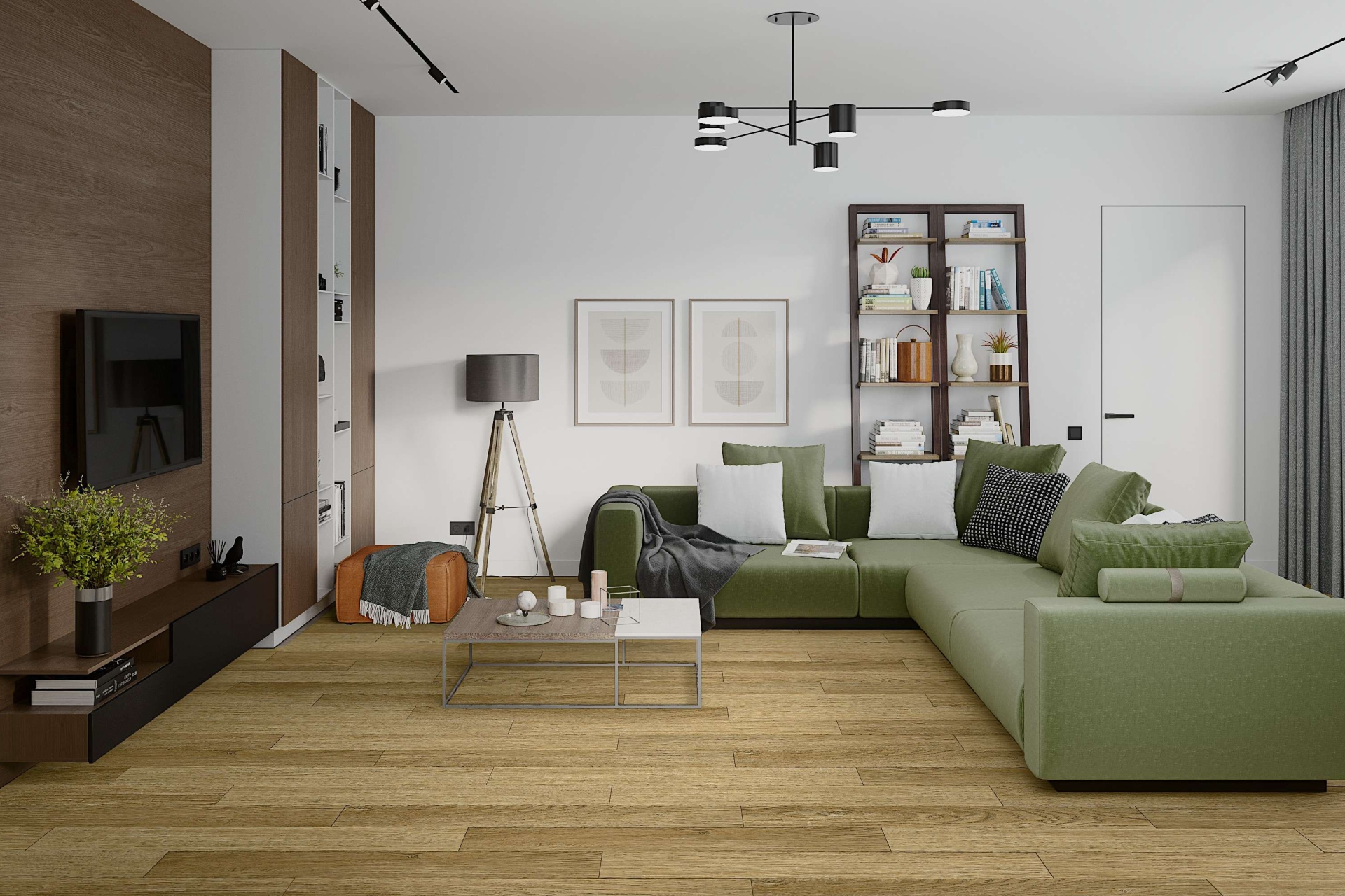 SPC ламинат «Damy Floor» Дуб Золотой (1220*180*4 мм) — купить в Тюмени