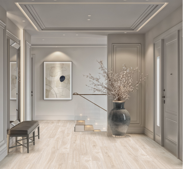 SPC ламинат "CronaFloor" Nano 4V Дуб Ампир (1200*180*3,5 мм) — купить в Тюмени