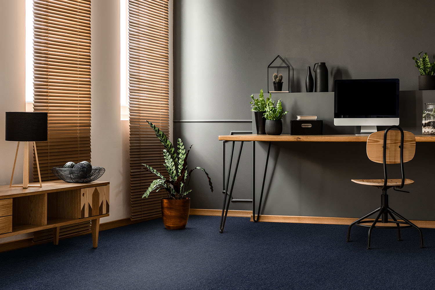 Ковровое покрытие "Bonkeel" Color Rib Blue Bottle 78 (ширина 1м/3м/4м) — купить в Тюмени