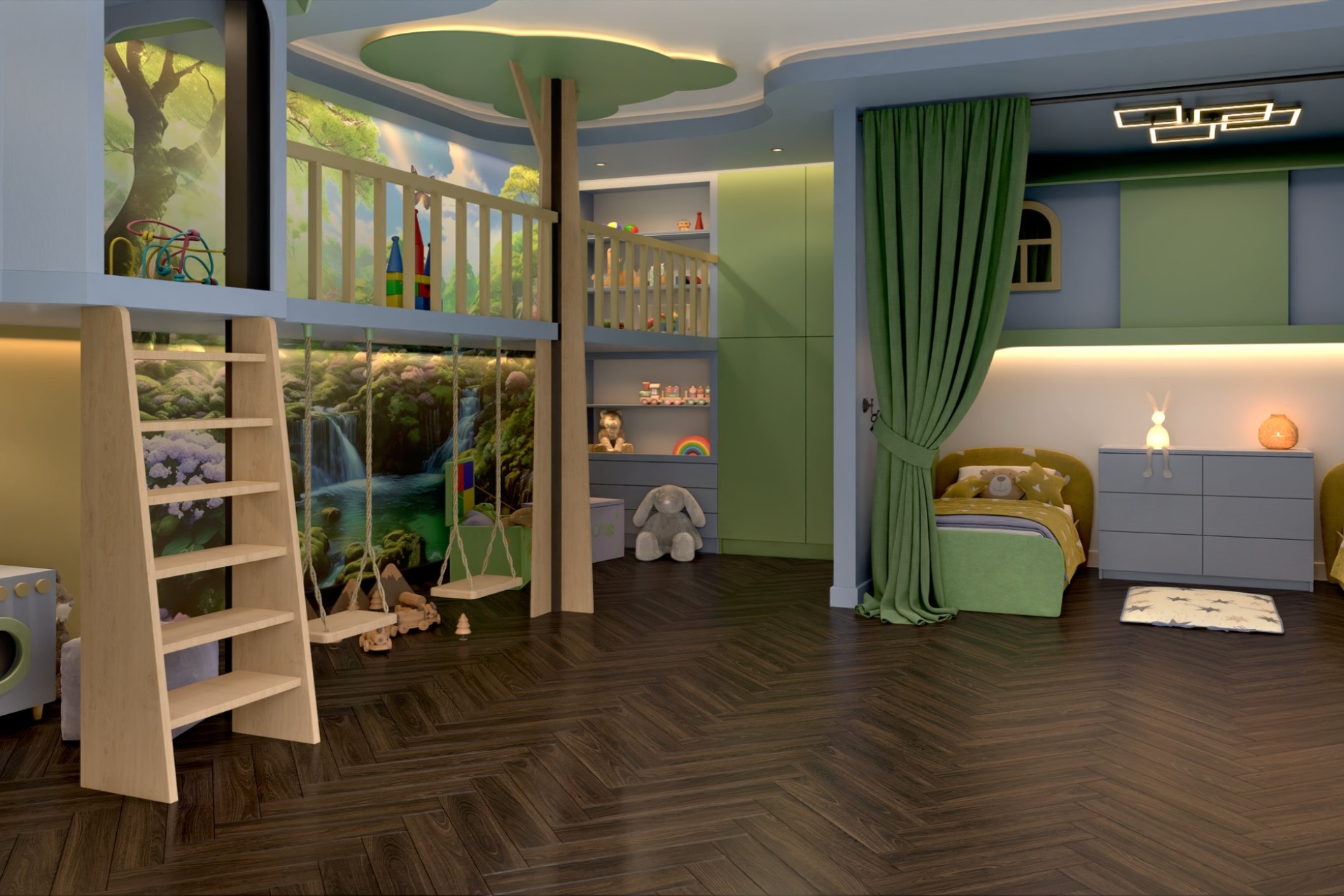 Инженерный паркет «Damy Floor» Каштановый (укладка елочкой) — купить в Тюмени