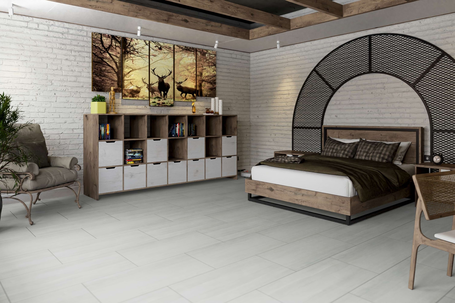 Усовершенствованная кварц-виниловая плитка «Damy Floor» Кайлас (912,4*455,2*2,5 мм) — купить в Тюмени